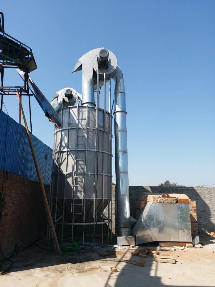 河北趙縣80-110T糧食烘干機(jī)安